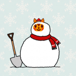 雪だるまアイコン